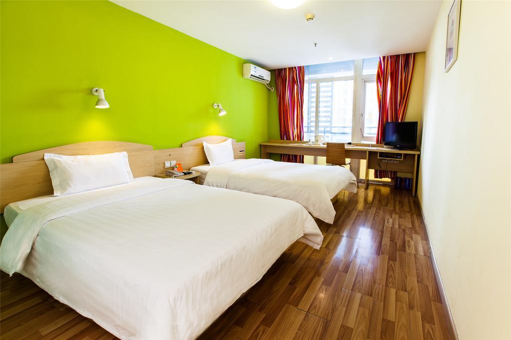 7Days Inn Premium Guangzhou Tianhe West Tiyu Road Subway Station Zimmer foto