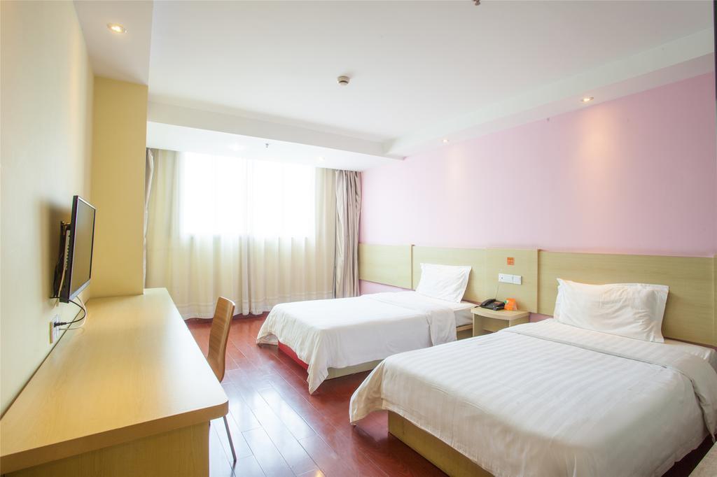 7Days Inn Premium Guangzhou Tianhe West Tiyu Road Subway Station Zimmer foto